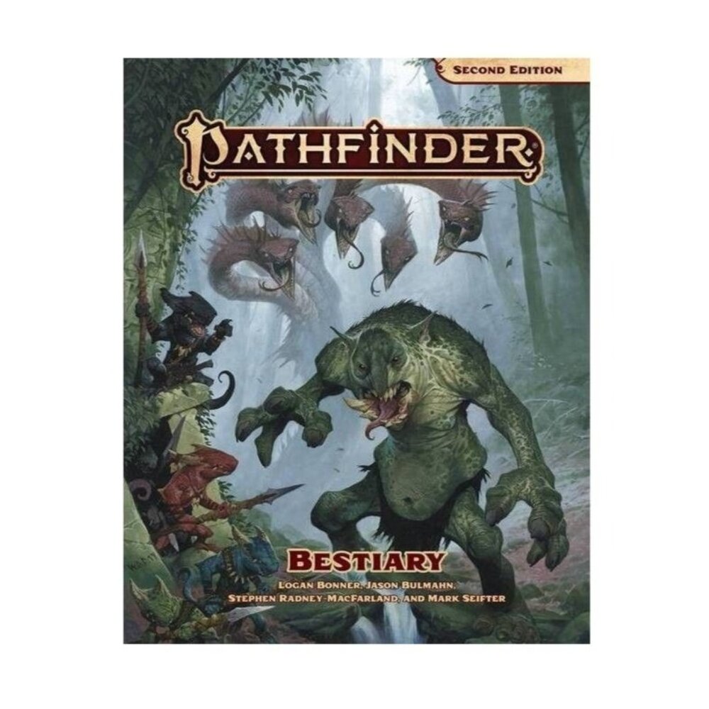 Pathfinder Second Edition Bestiary Rulebook RPG Supplement